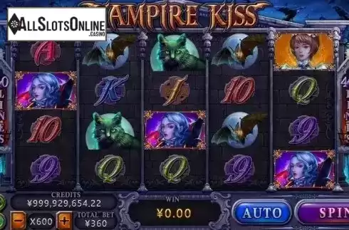 Reel Screen. Vampire Kiss (CQ9Gaming) from CQ9Gaming