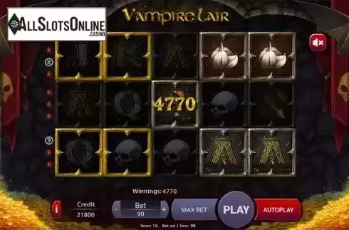 Game workflow 5. Vampire Lair from X Play