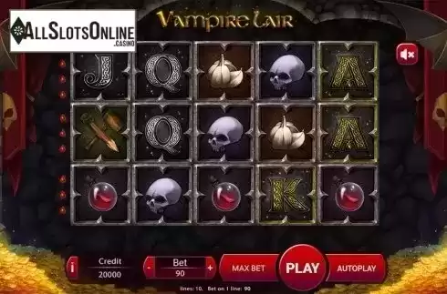 Reels screen. Vampire Lair from X Play