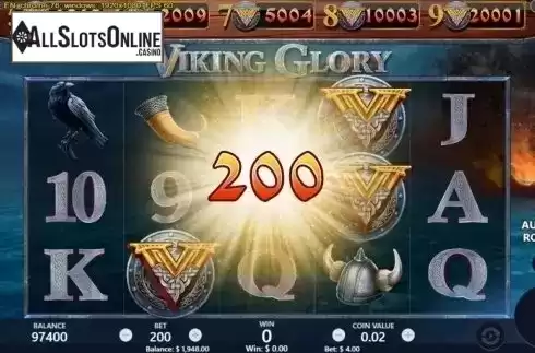 Win Screen 2. Viking Glory from Pariplay