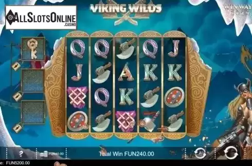 Win Screen. Viking Wilds from IronDog