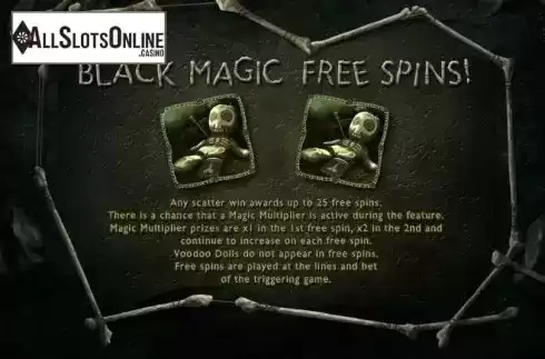 Free Spins. Voodoo Magic from RTG