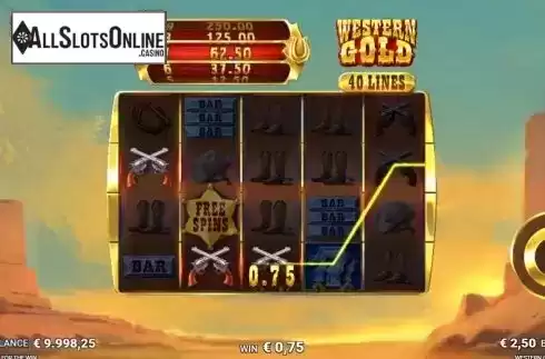 Win Screen 1. Western Gold from JustForTheWin