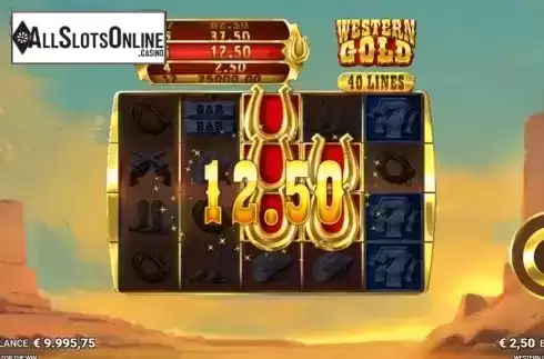 Win Screen 2. Western Gold from JustForTheWin