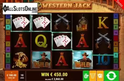 Win Screen 2. Western Jack from Gamomat