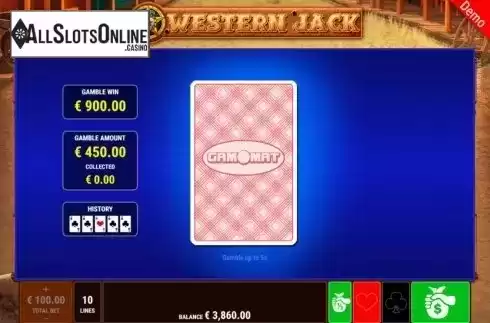 Gamble. Western Jack from Gamomat