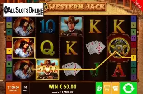 Win Screen 1. Western Jack from Gamomat