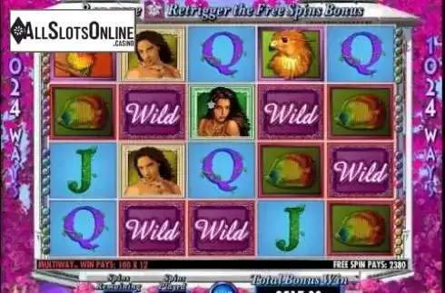 Freespins. White Orchid from IGT