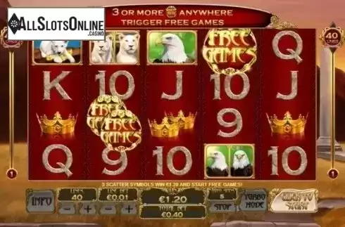 Free Spins. White King 2 from Playtech