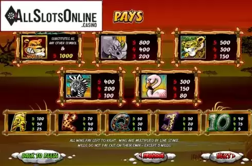Screen7. Wild Gambler from Playtech