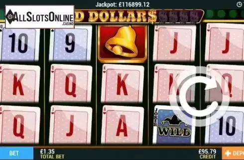Reel Screen. Wild Dollars from Intouch Games