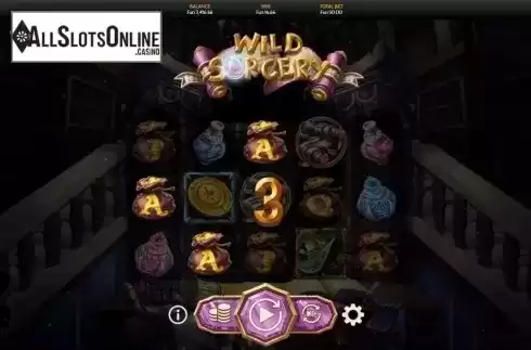 Win Screen. Wild Sorcery from OneTouch
