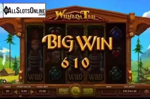 Big Win. Wilhelm Tell from Yggdrasil