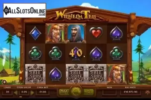 Free Spins Triggered. Wilhelm Tell from Yggdrasil