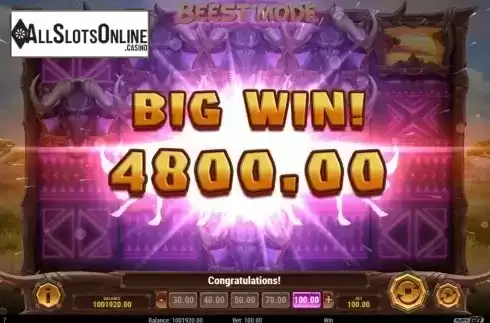 Big Win. Win A Beest from Play'n Go