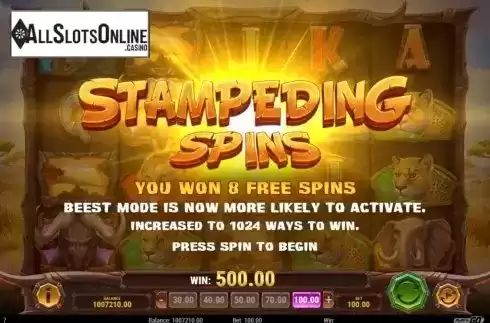 Free Spins 1. Win A Beest from Play'n Go