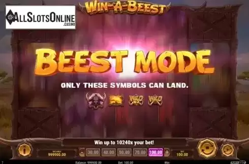 Beest Mode. Win A Beest from Play'n Go