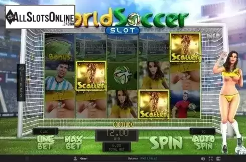 Screen 4. World Soccer (GamePlay) from GamePlay