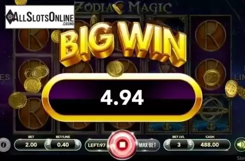 Big Win. Zodiac Magic from SlotVision
