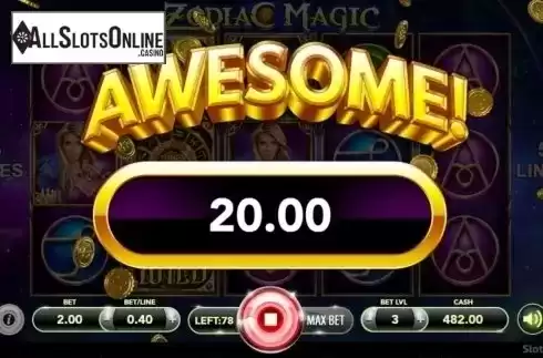 Awesome Win. Zodiac Magic from SlotVision