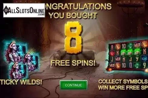 Free Spins 1. Zombie Queen from Kalamba Games