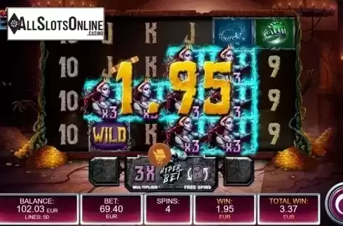 Free Spins 3. Zombie Queen from Kalamba Games