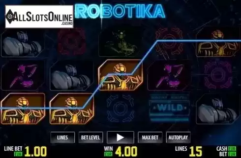 Screen 1. Robotika HD from World Match