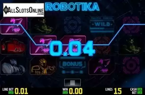 Screen 2. Robotika HD from World Match