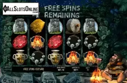 Free spins. 2 Million B.C. from Betsoft