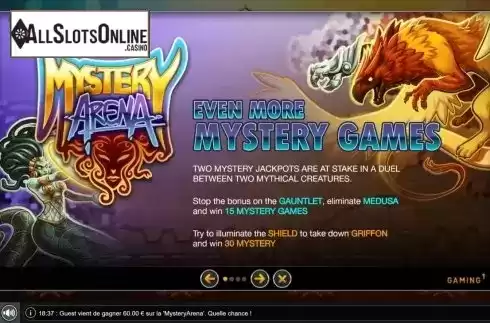 Info. Mystery Arena from GAMING1