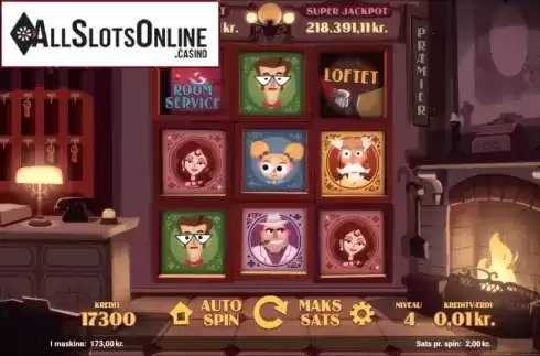 Reel Screen. Mystery Hotel from Magnet Gaming