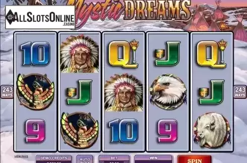 Screen5. Mystic Dreams from Microgaming