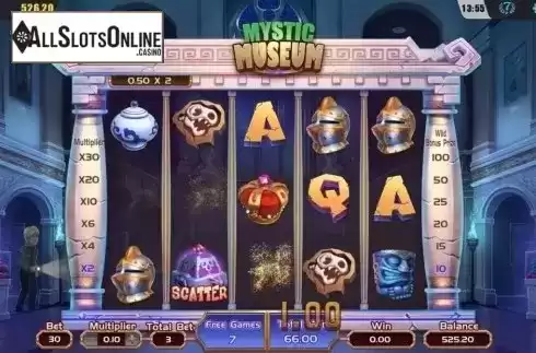 Free Spins 3. Mystic Museum from Dream Tech