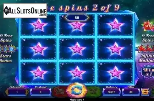 Free Spins 3. Magic Stars 9 from Wazdan