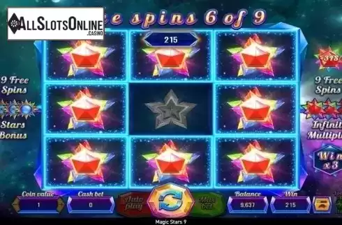 Free Spins 4. Magic Stars 9 from Wazdan