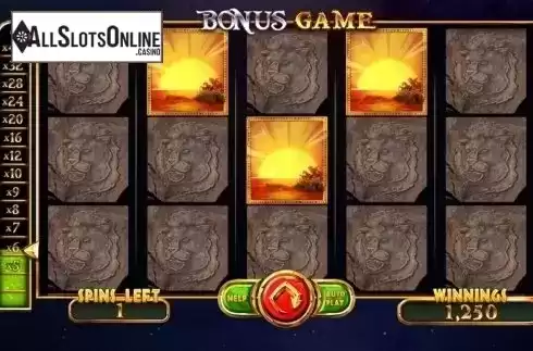Bonus Game 2. Majestic King from Spinomenal
