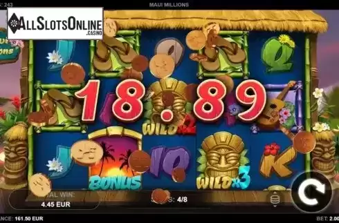 Free Spins 3. Maui Millions from Kalamba Games
