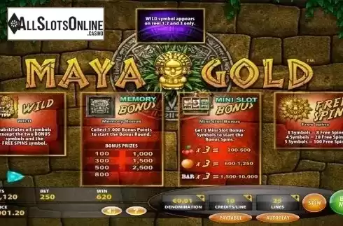 Features. Maya Gold (IGT) from IGT