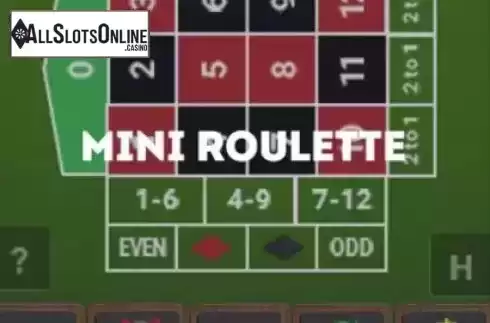 Mini Roulette. Mini Roulette (Smartsoft Gaming) from Smartsoft Gaming