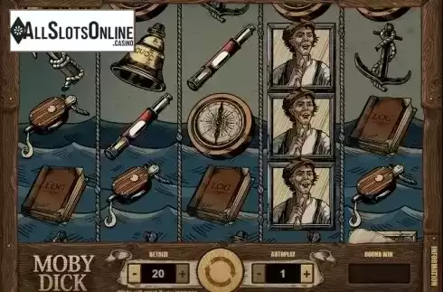 Game Workflow screen. Moby Dick (RTG) from RTG