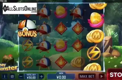 Bonus screen. Money Monster from XIN Gaming