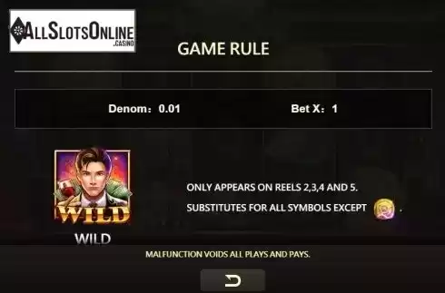 Game rules. Moneybags Man from JDB168