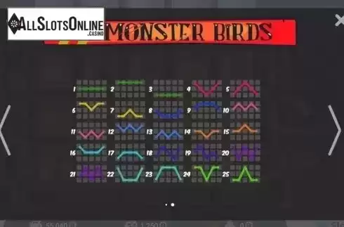 Screen3. Monster Birds from MrSlotty