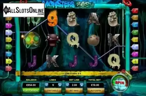 Win Screen. Monsters Bash from GameScale