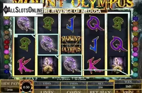 Screen7. Mount Olympus from Microgaming