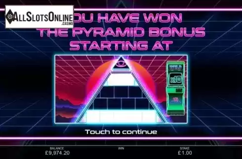 Free Spins 1. Neon Pyramid from Inspired Gaming