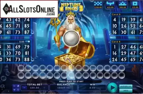 Reel Screen. Neptune Bingo from EAgaming