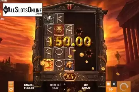 Win Screen 2. Neros Fortune from Quickspin