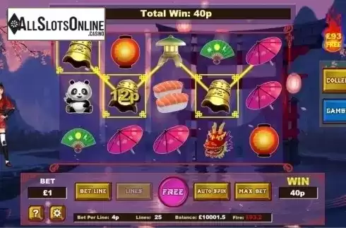Win Screen 4. Ninja Fortune from MikoApps
