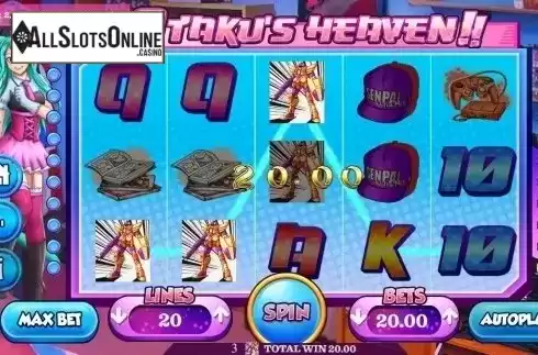 Win Screen. Otaku's Heaven from Vela Gaming
